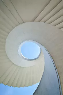 Railing Gallery: Spiral stairway