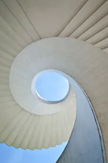 Railing Gallery: Spiral stairway