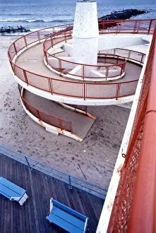 Images Dated 29th July 2014: Spiral stairway, Jersey Shore