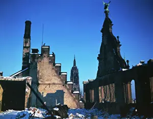Spire on Top of Dom Cathedral in Germany