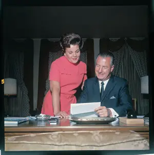 Agnew Prints: Spiro Agnew with His Wife