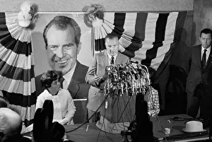 Agnew Prints: Spiro Agnew and Wife Meet the Press