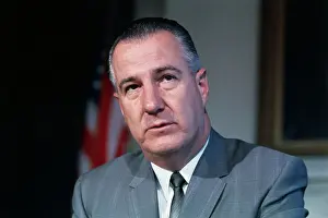 Annapolis Prints: Spiro T. Agnew During Pensive Moment