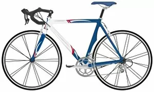 One Object Gallery: Sports bicycle, side view