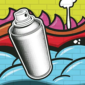 Brick Gallery: Spray Can Grafitti Art