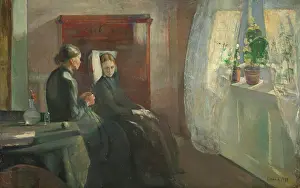 Prints of Spring, 1889. Creator: Edvard Munch. (Photo by Heritage Art/Heritage Images via Getty Images) Where emotion becomes image, and every image speaks a thousand whispers.: Spring