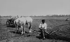Huty33250 Prints: Spring Plowing On Vanderveer Farm