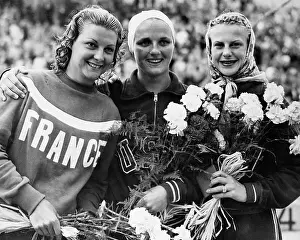 1952 Olympic Games Helsinki Prints: Springboard Diving Medalists