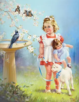 Lamb Prints: Springtime Melody