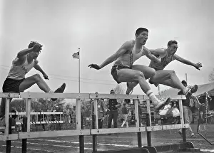 Sports Race Prints: The Sprint Hurdles