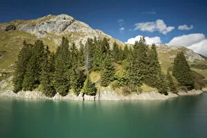 Images Dated 3rd October 2012: Spullersee reservoir in Vorarlberg, Austria, Europe
