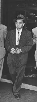 Spy Suspect Harry Gold Being Escorted by Agents