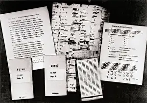 Material Prints: Spying Material, Codes and Notebooks