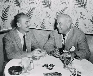 Spyros Skouras Speaking with Daryl Zanuck