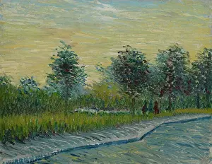 Summer Landscape Prints: Square Saint-Pierre At Sunset