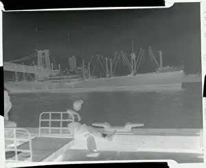 S.S. Steel Flyer Arriving with Sugar Cargo