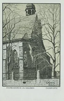 Eastern Germany Prints: St. Andrew's Church, Eisleben