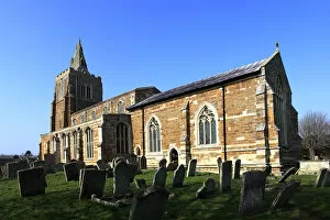Images Dated 7th October 2013: St Andrews Church, Lyddington village, Rutland