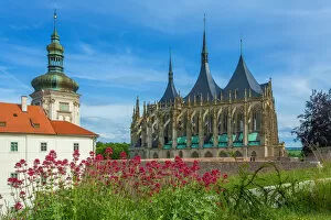 Images Dated 31st May 2015: St. Barbara church in Kutna Hora