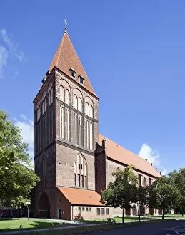 Images Dated 15th September 2012: St. Jacobi Church, 12th - 13th century, Hanseatic City of Greifswald