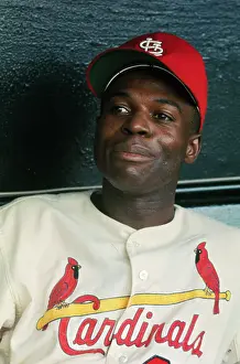 St. Louis Cardinals Outfielder Lou Brock