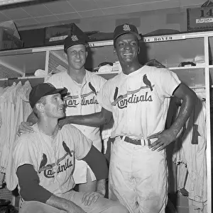 Stan Musial Prints: St. Louis Cardinals Win