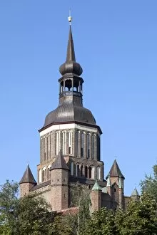Images Dated 16th September 2012: St. Marys Church from 1298, old town, Stralsund, Mecklenburg-Western Pomerania, Germany