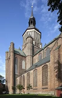Images Dated 16th September 2012: St. Marys Church from 1298, old town, Stralsund, Mecklenburg-Western Pomerania, Germany
