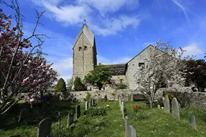 Images Dated 11th January 2018: St Marys parish church, Sompting village