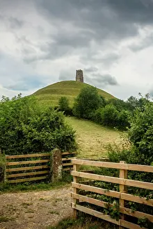 Cloud Sky Prints: St Michael's Tower on Glastonbury Tor