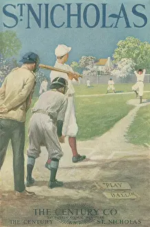 Pitcher Prints: St. Nicholas Baseball Poster