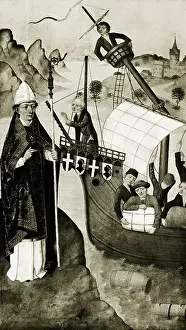 St Nicholas Saving Shipwrecked Sailors