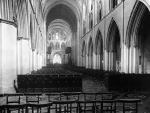Prints of circa 1910: The interior of St Patricks Cathedral in Dublin. (Photo by London Stereoscopic Company/Getty Images) Dublin, Ireland Prints: St Patrick s