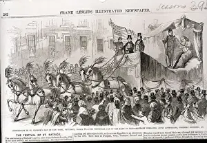 Patricks Day Prints: St. Patrick's Day In 1860s New York