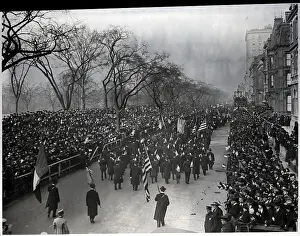 Patricks Day Prints: St. Patrick'S Day Parade In New York