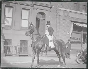 St. Patrick's Parade Marshal on Horse