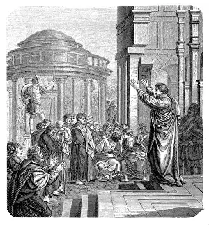 Apostle Prints: St Paul in Athens