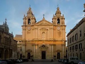 Images Dated 15th March 2016: St. Paul Cathedral at Mdina
