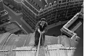 Roles And Occupat Prints: St Paul's Steeplejack