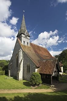 Hampshire Collection: St Peter and Holy Cross Church, Church, churches, religion, religious building, place of worship