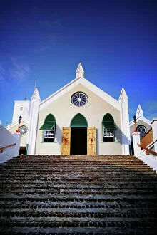 National Landmark Collection: St. Peters Church in St. Georges Bermuda