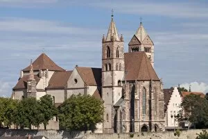 Images Dated 4th August 2014: St. Stephansmunster cathedral on the Munsterberg, Breisach am Rhein, Upper Rhine