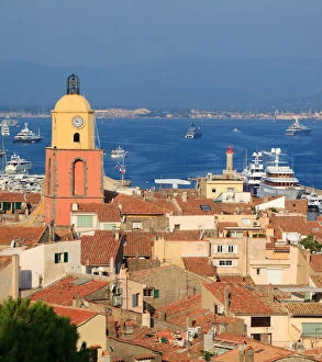 Images Dated 24th August 2009: St. Tropez cityscape