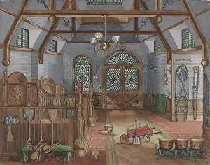 Heritage Art Prints: Stable