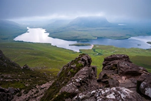Images Dated 25th August 2015: Top of Stac Pollaidh, Highland
