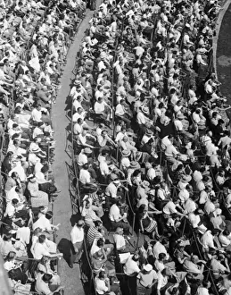 Stadium crowd