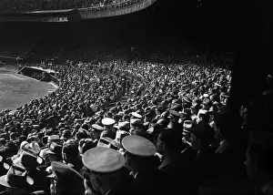 Stadium filled with people