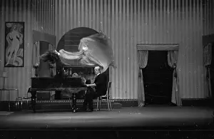 Playing An Instrument Prints: Stage Acrobat