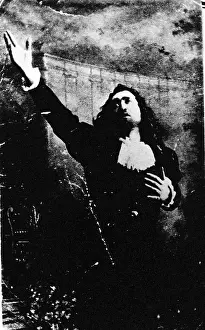 Prints of Russian-born stage actor Jacob Adler (1855 - 1926) performs in his role as Uriel Acosta, a play staged at the Yiddish Theatre, New York City, 1890s. (Photo by Frederic Lewis/Getty Images) Urban Echoes of America’s Golden Age: Stage Actor Jacob Adler as Uriel Acosta