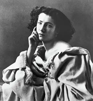 Blouse Prints: Stage Actress Sarah Bernhardt